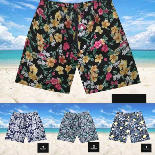 bermudas playeras tropical