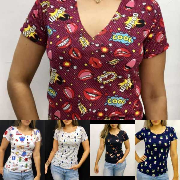 Camisetas dama
