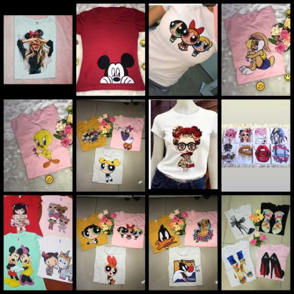 Camisetas Dama Y Niña