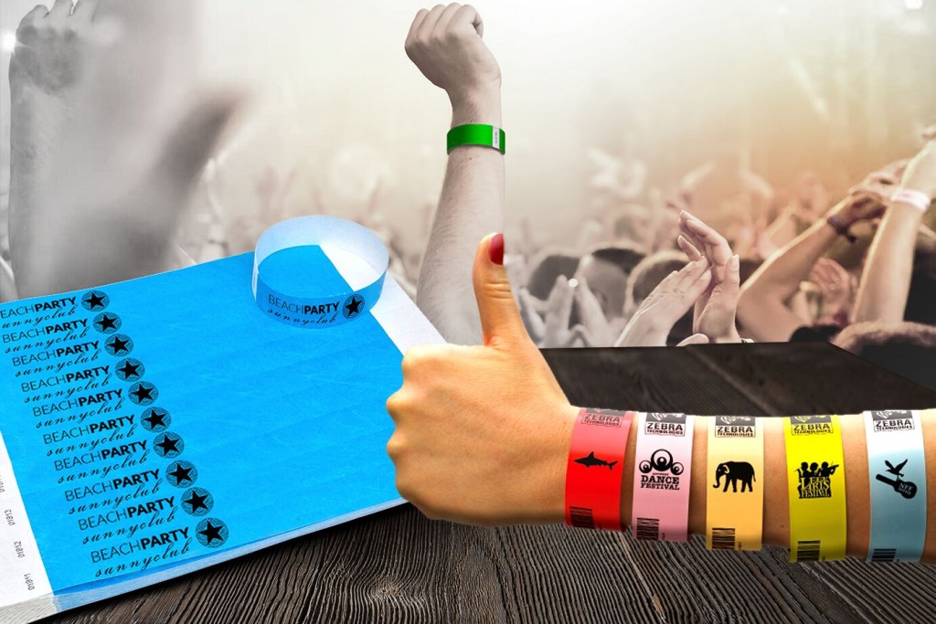 Manillas personalizadas brazales pulseras para eventos