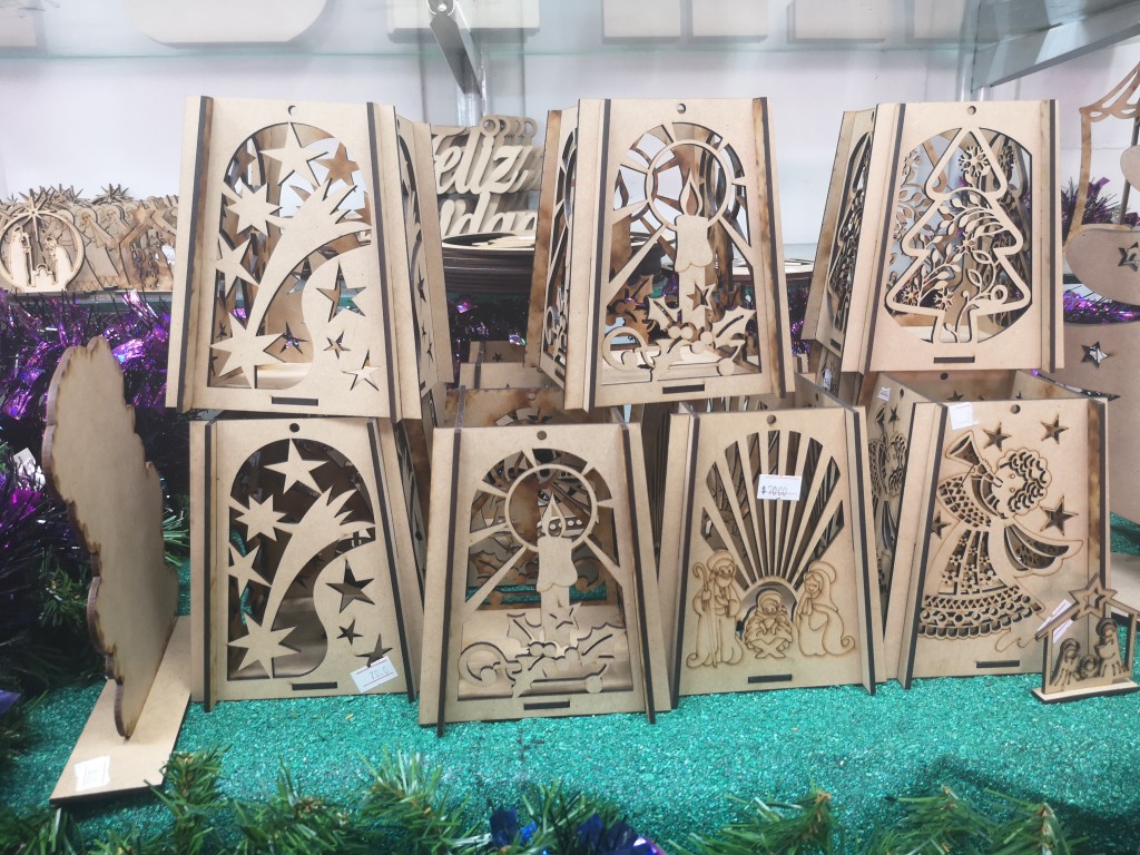 Faroles en Madera