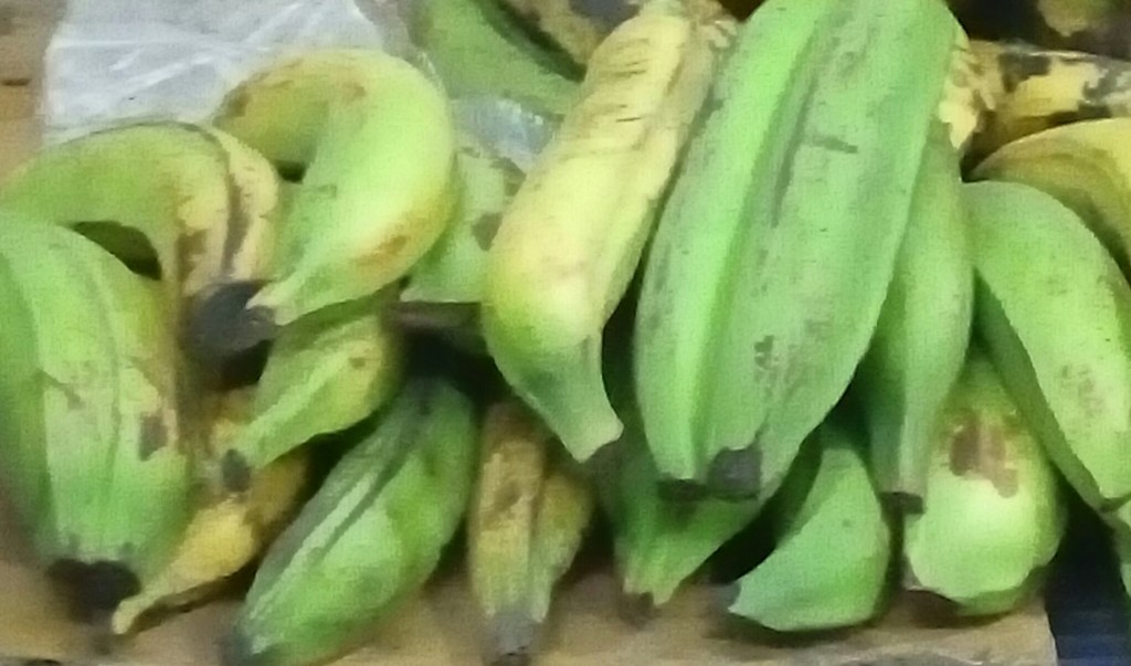 Plátano verde