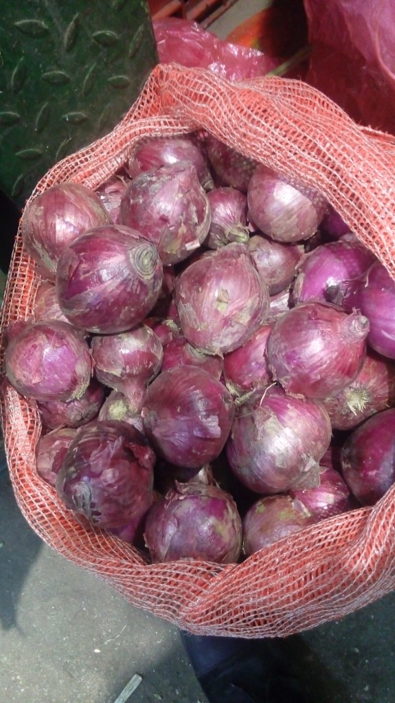 Cebolla cabezona morada