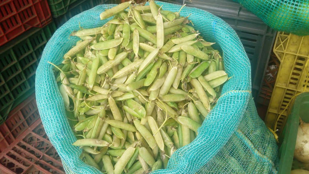 Arveja en cascara