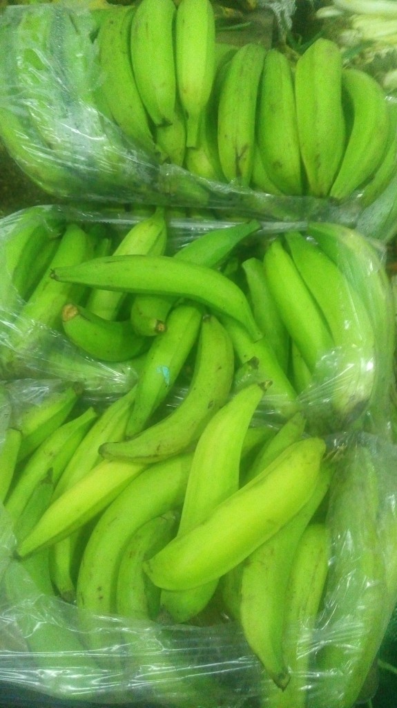 Plátano verde
