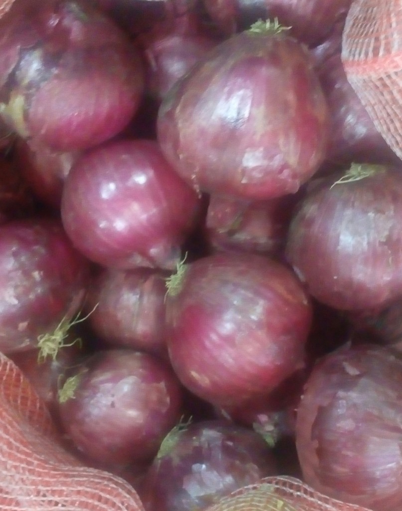 Cebolla cabezona morada