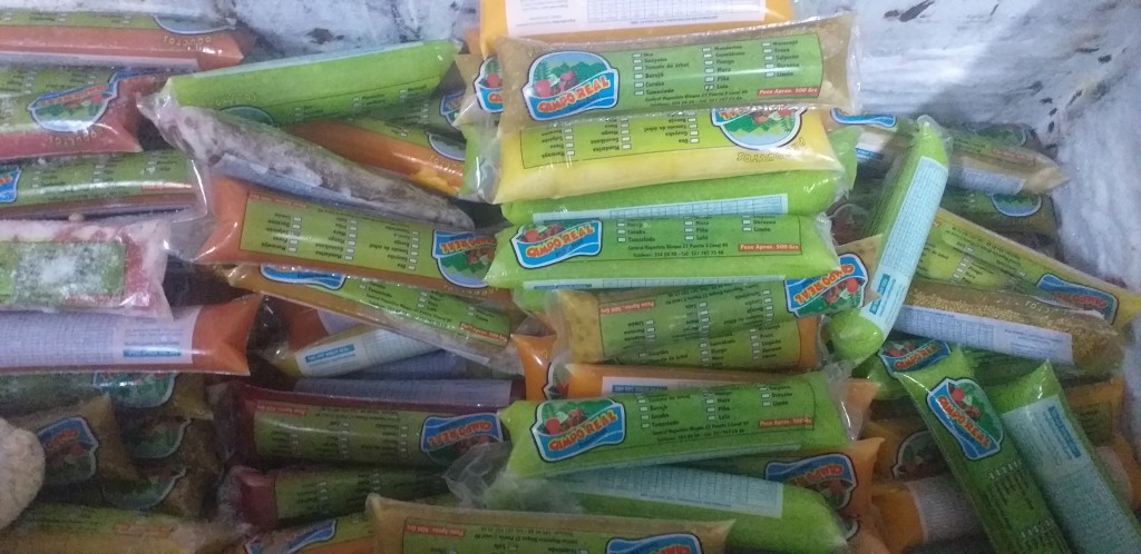 Pulpa de frutas surtidas