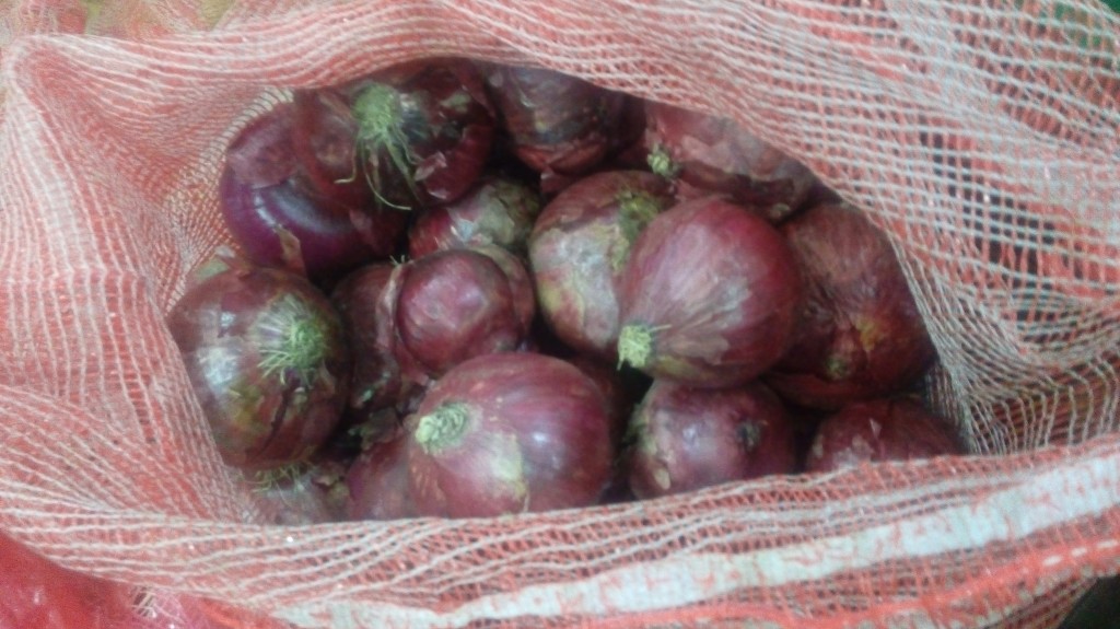 Cebolla cabezona morada