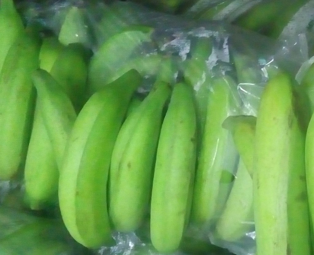 Plátano verde