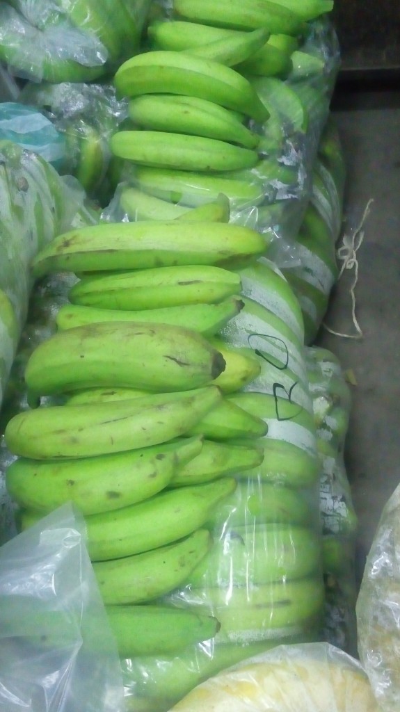Plátano verde