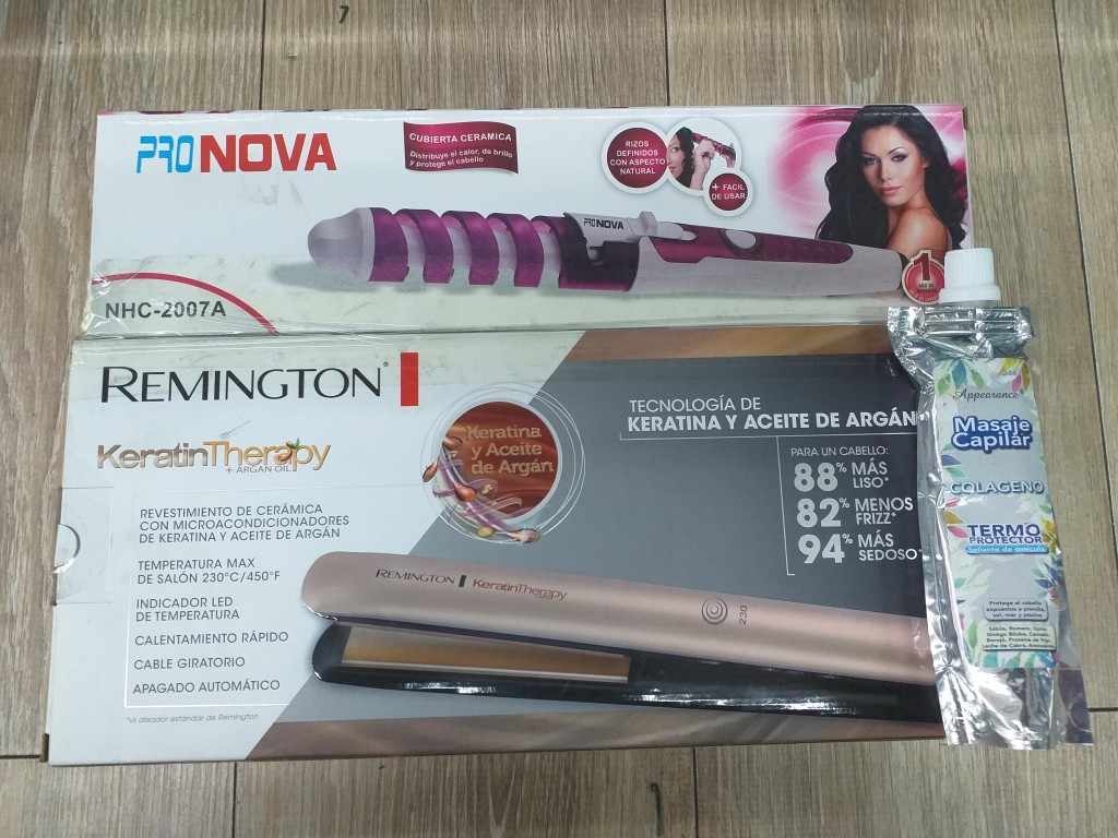 Plancha Remington y Rizadora Nova