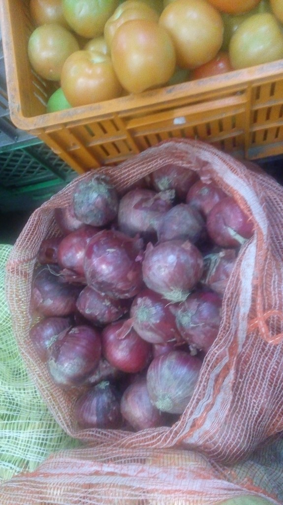 Cebolla cabezona morada