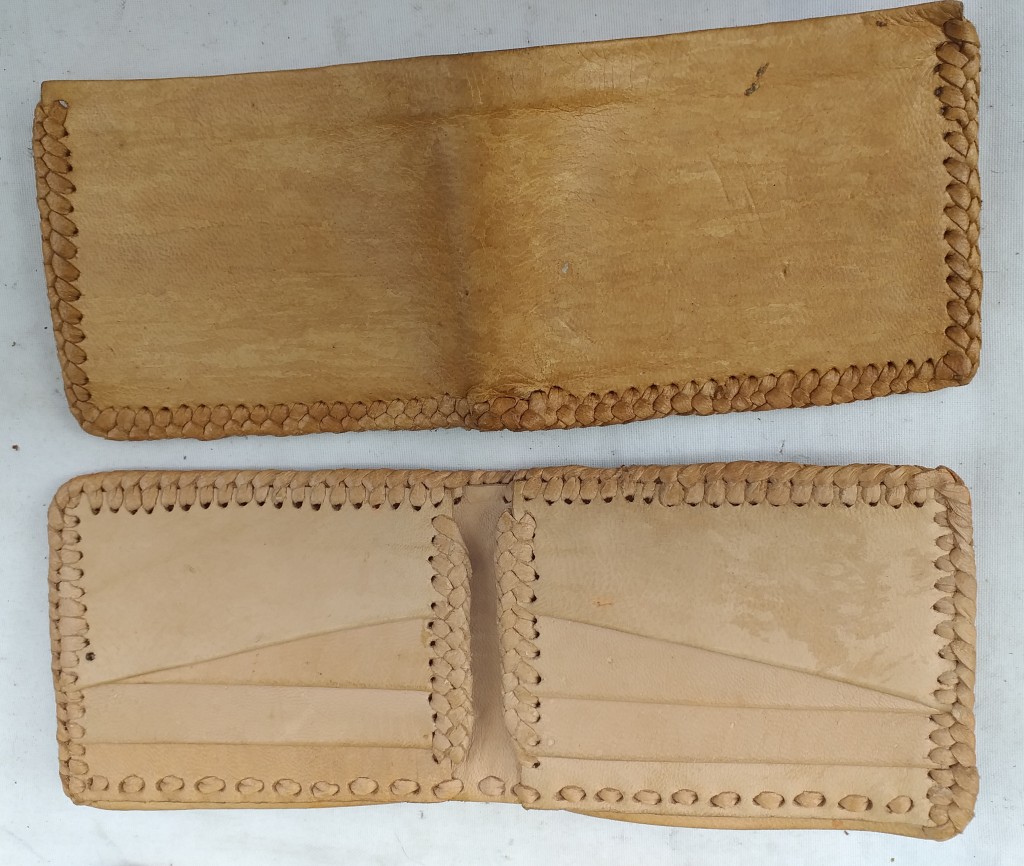 Billetera en cuero de Chivo