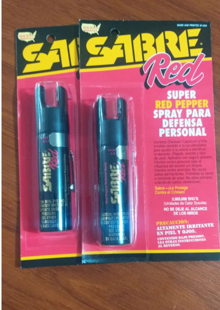 Spray para defensa personal