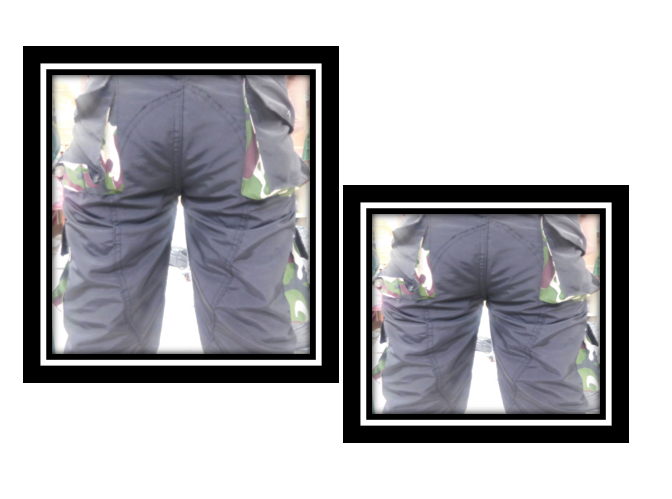 Sudadera en náutica impermeable con refuerzos, toda en doble costura, seis bolsillo con broches