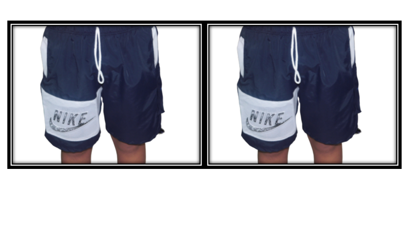 Pantalonetas en náutica impermeable con diseños en el repujado, varios colores