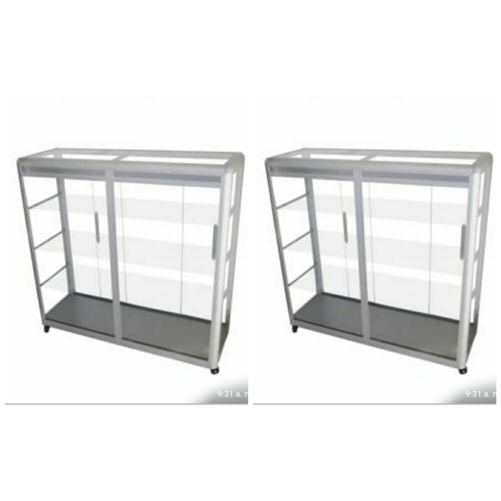 Vitrina en aluminio