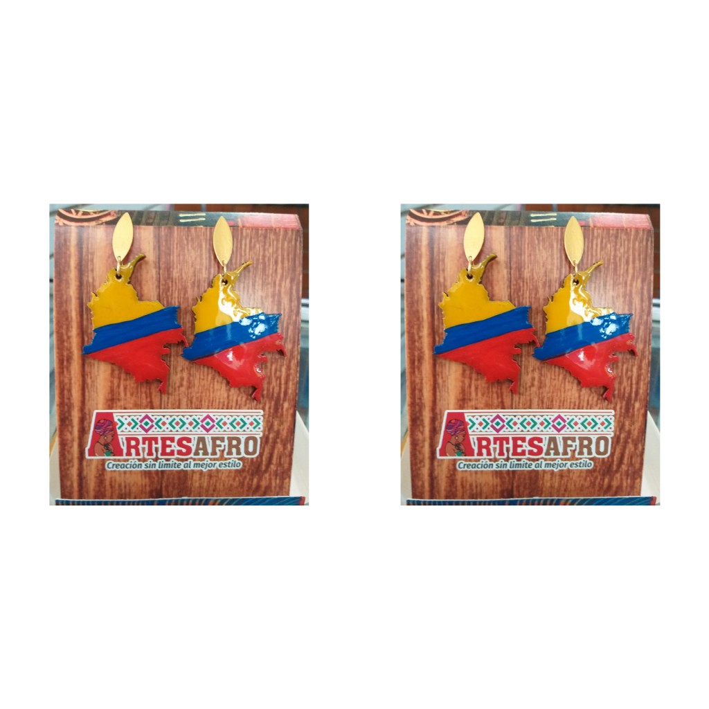 Aretes en madera para Dama