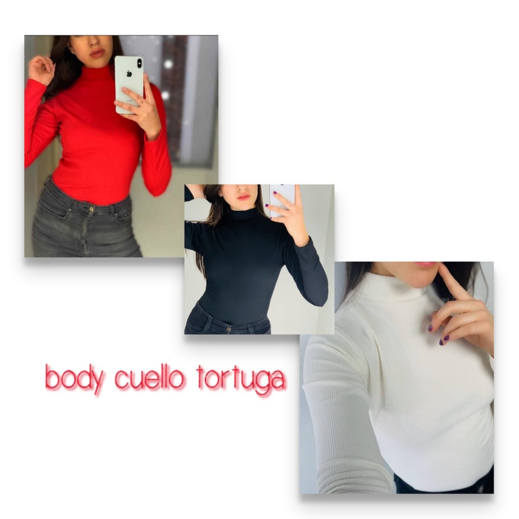 Body cuello tortuga dama