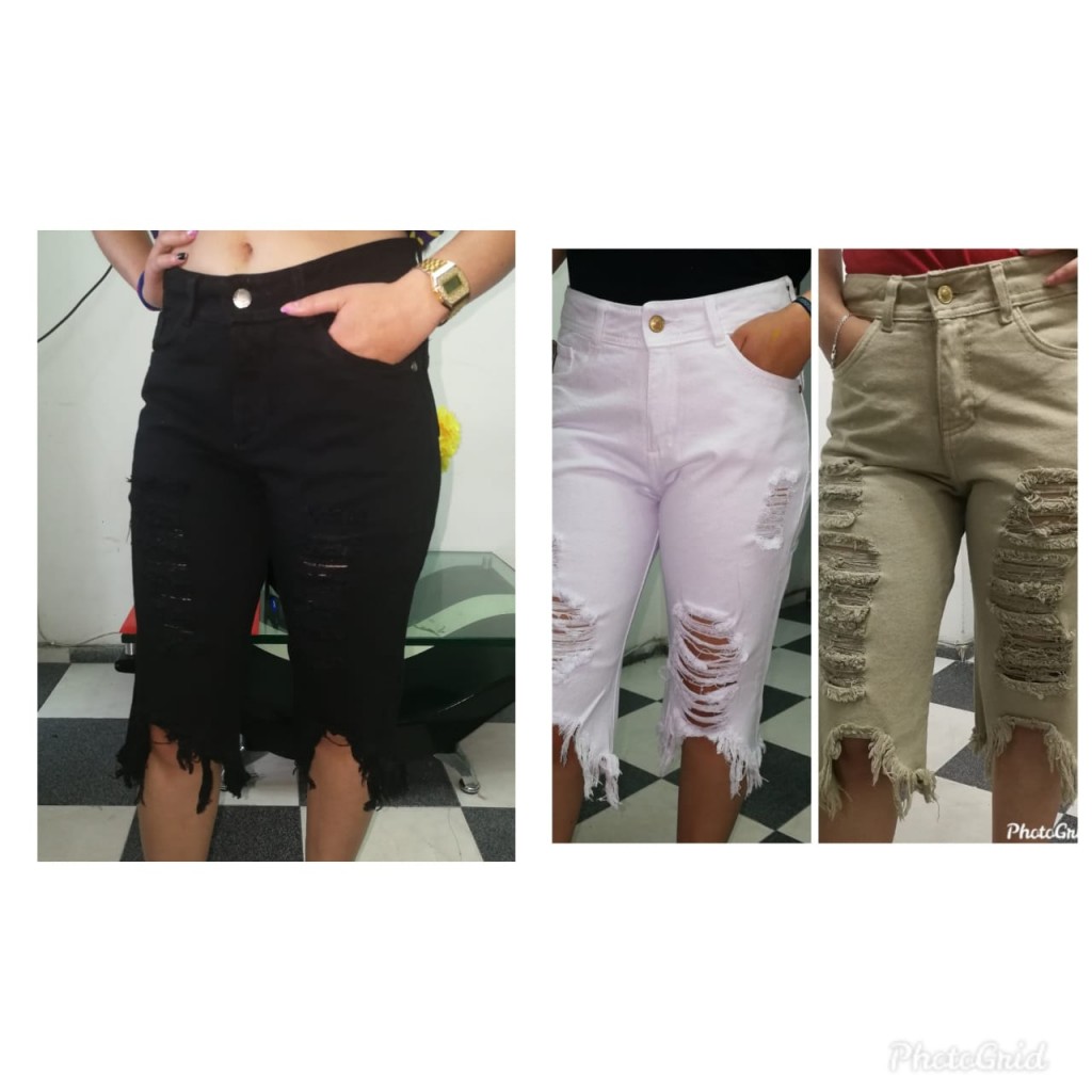 Capri jean dama