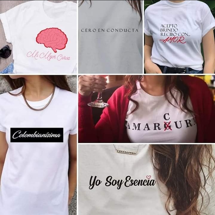 Camiseta dama