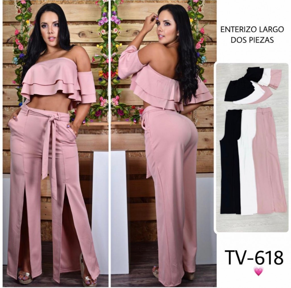 Enterizo 2 piezas dama ref tv-618 dama