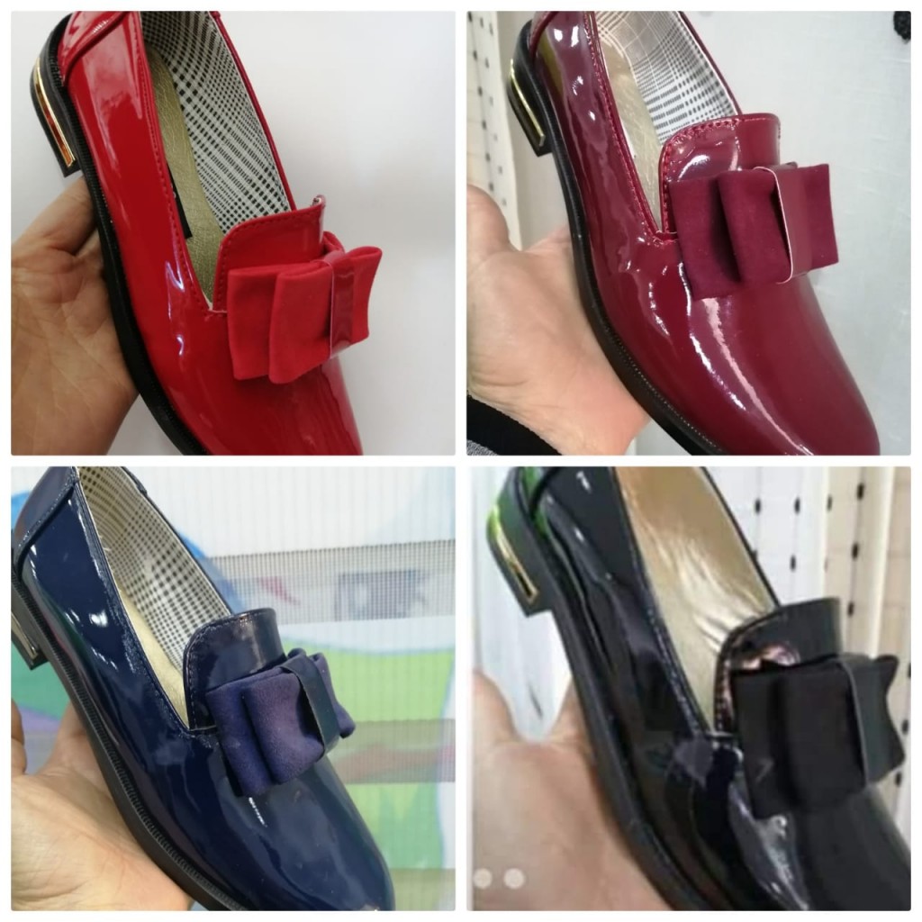 Zapatos damas moño