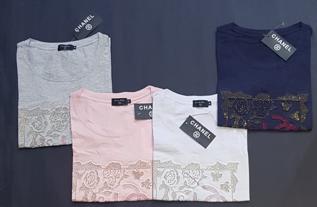 Camiseta importada Chanel dama