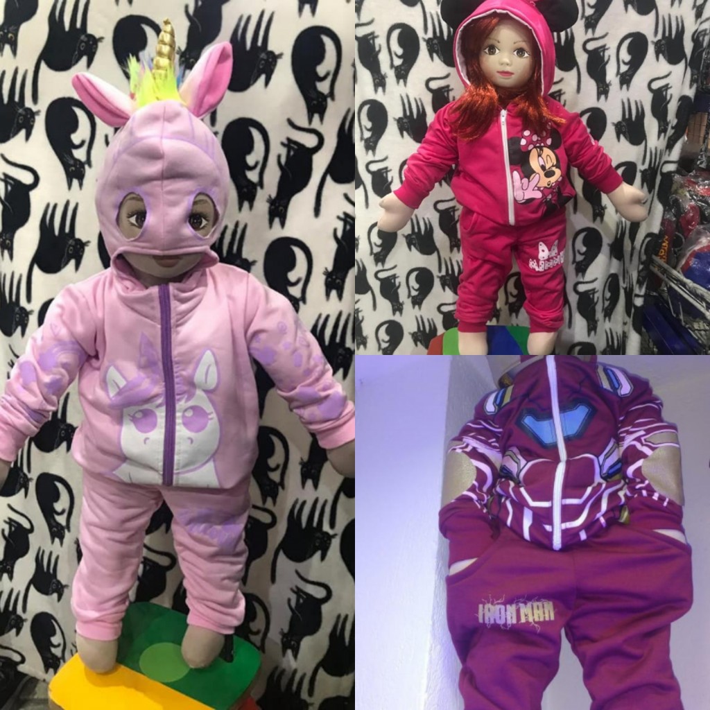 Sudadera para niñas de personajes