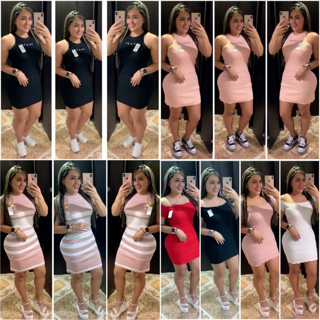 Vestido en hilo dama