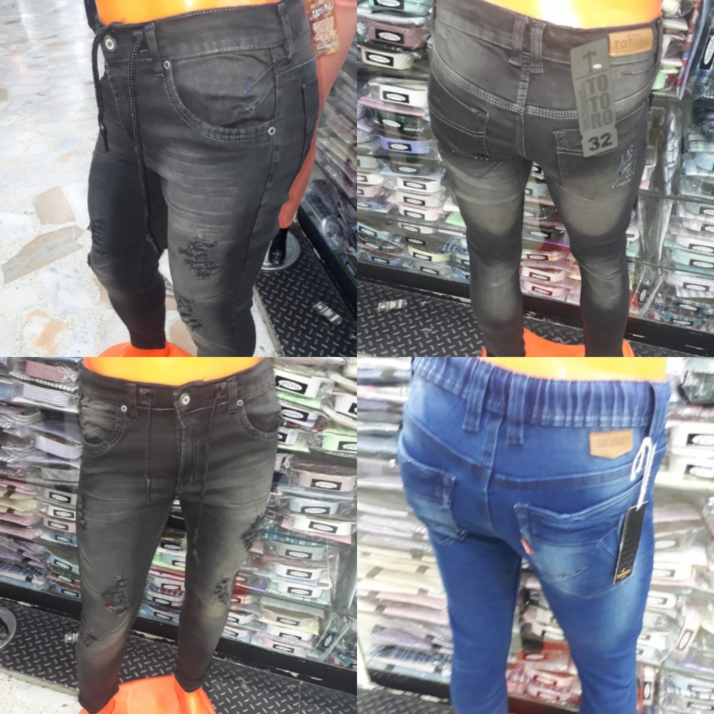 Jean jogger caballero licrado