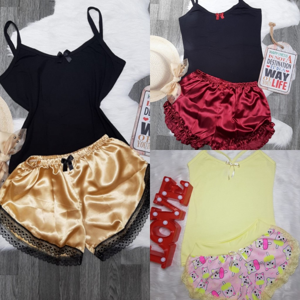 Pijama dama short