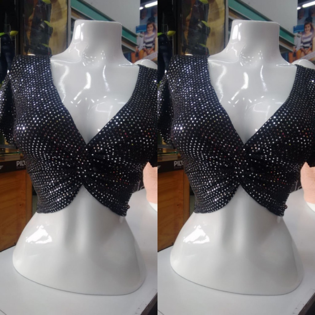 Blusa dama lentejuelas