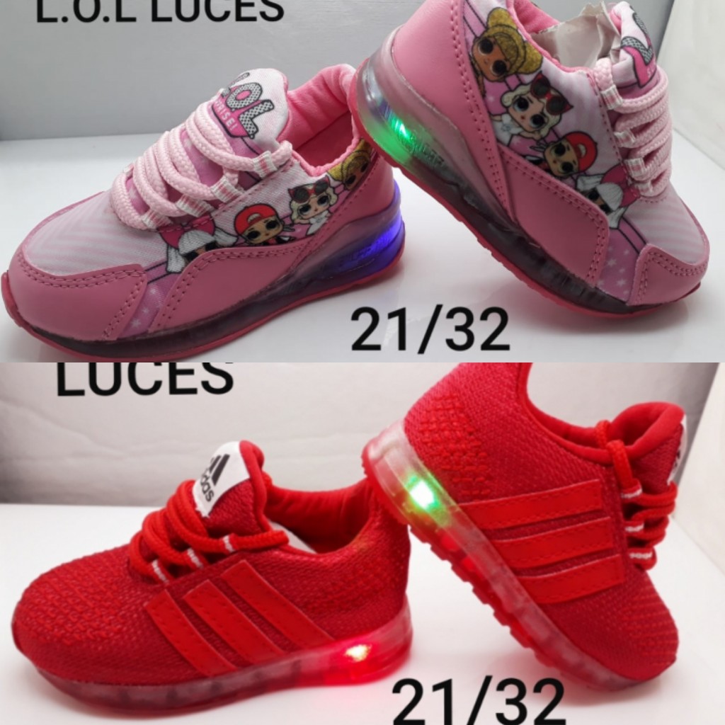 Zapatillas niñas luces