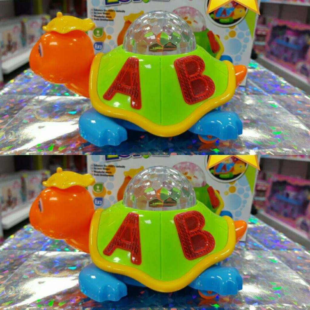 Tortuga luz y sonido