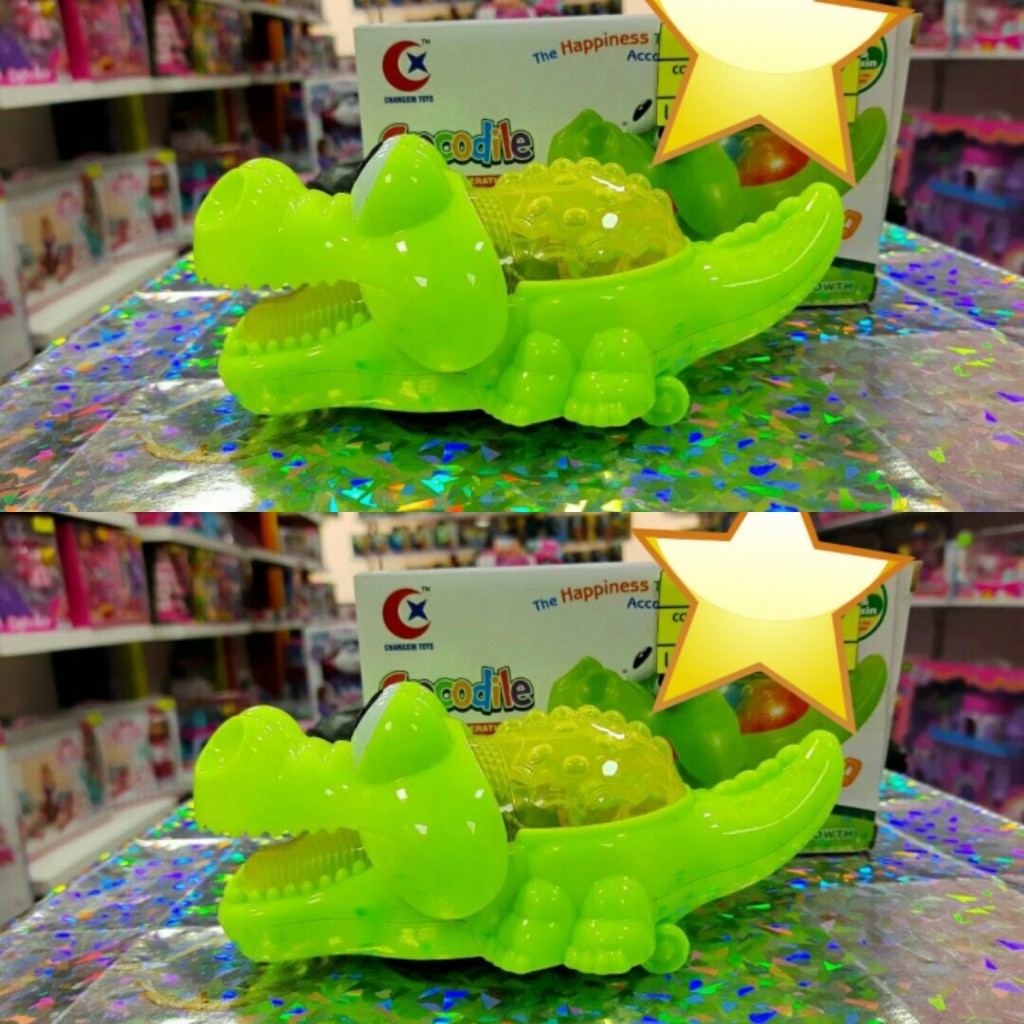 Cocodrilo luz y sonido