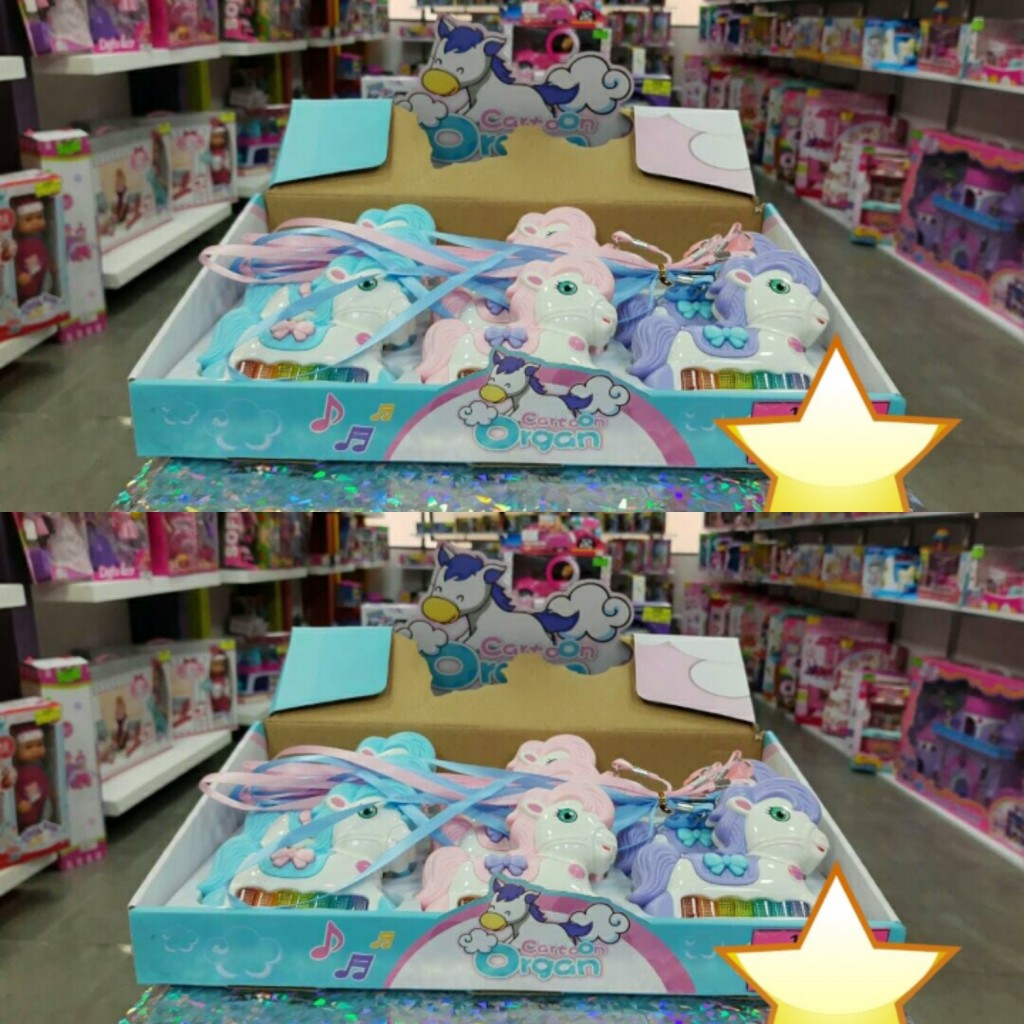 Organeta luz y sonidos unicornio