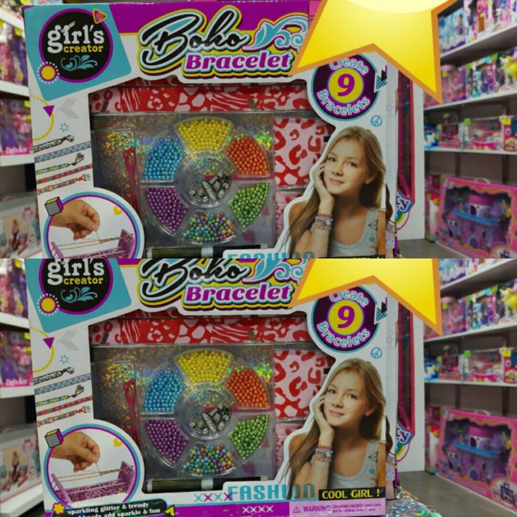 Set brazaletes niña