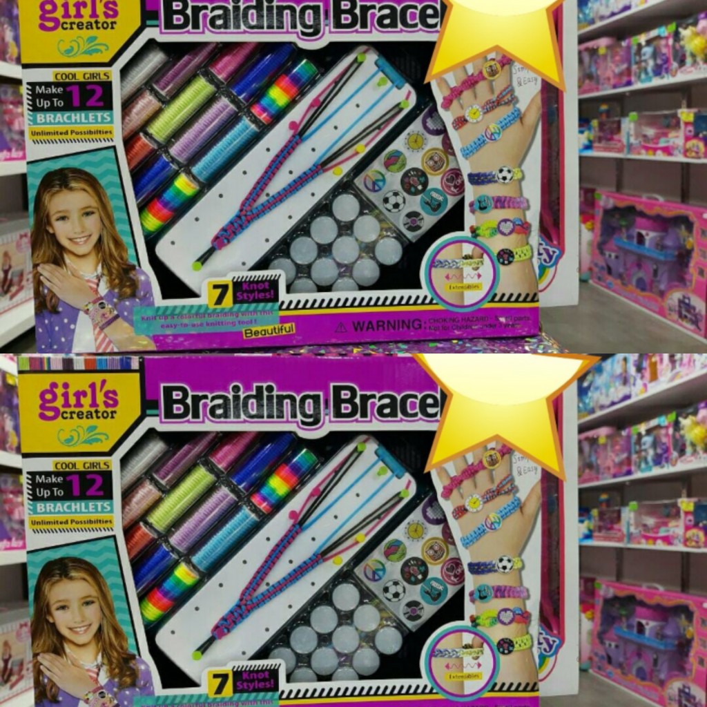 Set brazaletes y collares niña