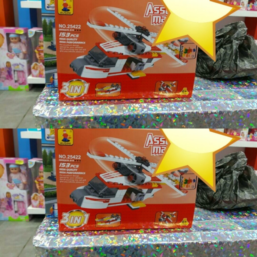Armó helicoptero 3 en 1