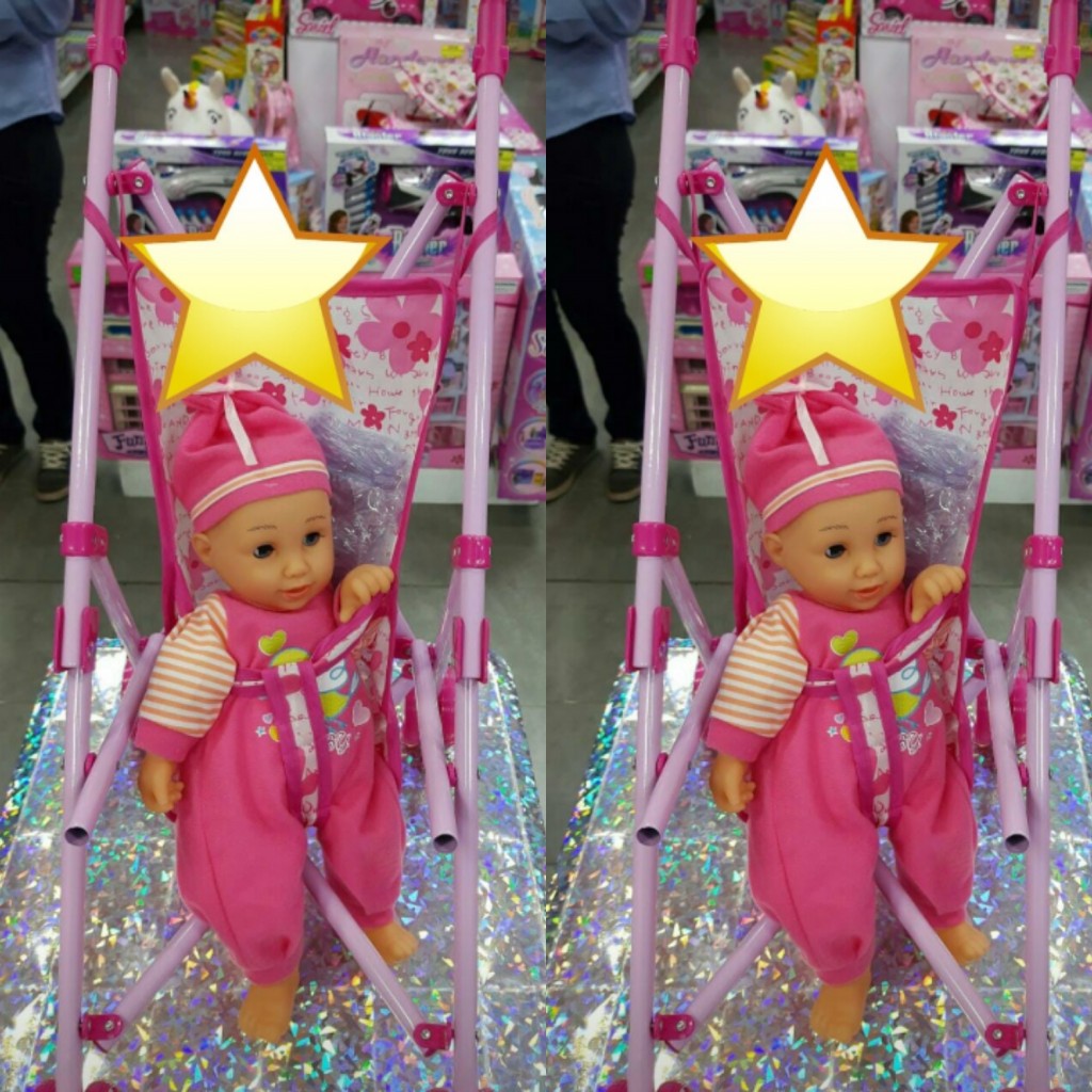 Juego coche bebe bolsa