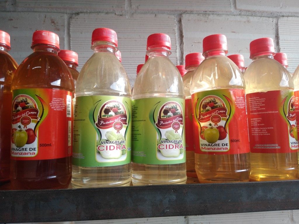 Vinagre de manzana o cidra