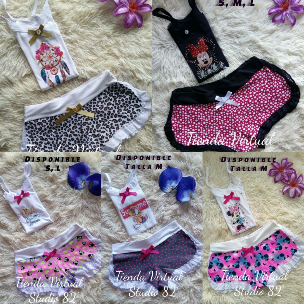 Pijama dama short