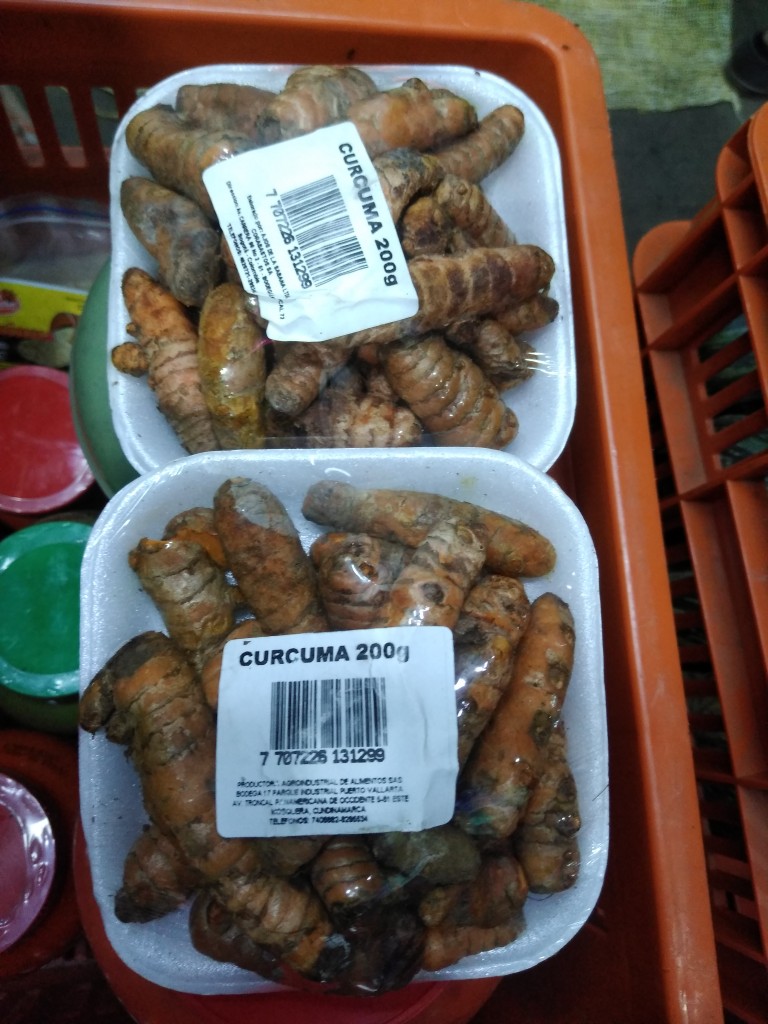 Raíz de cúrcuma