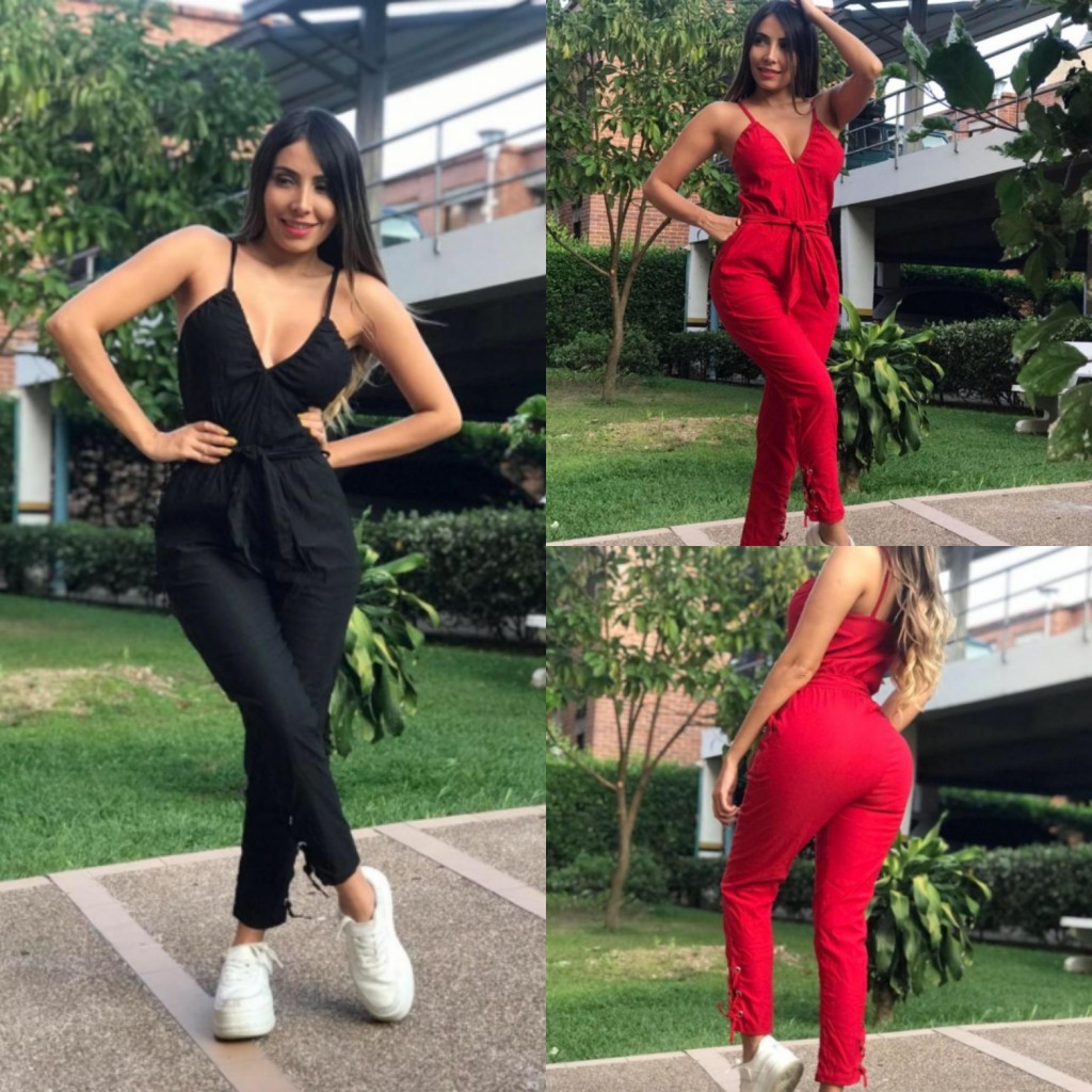 Enterizo en bengalina dama