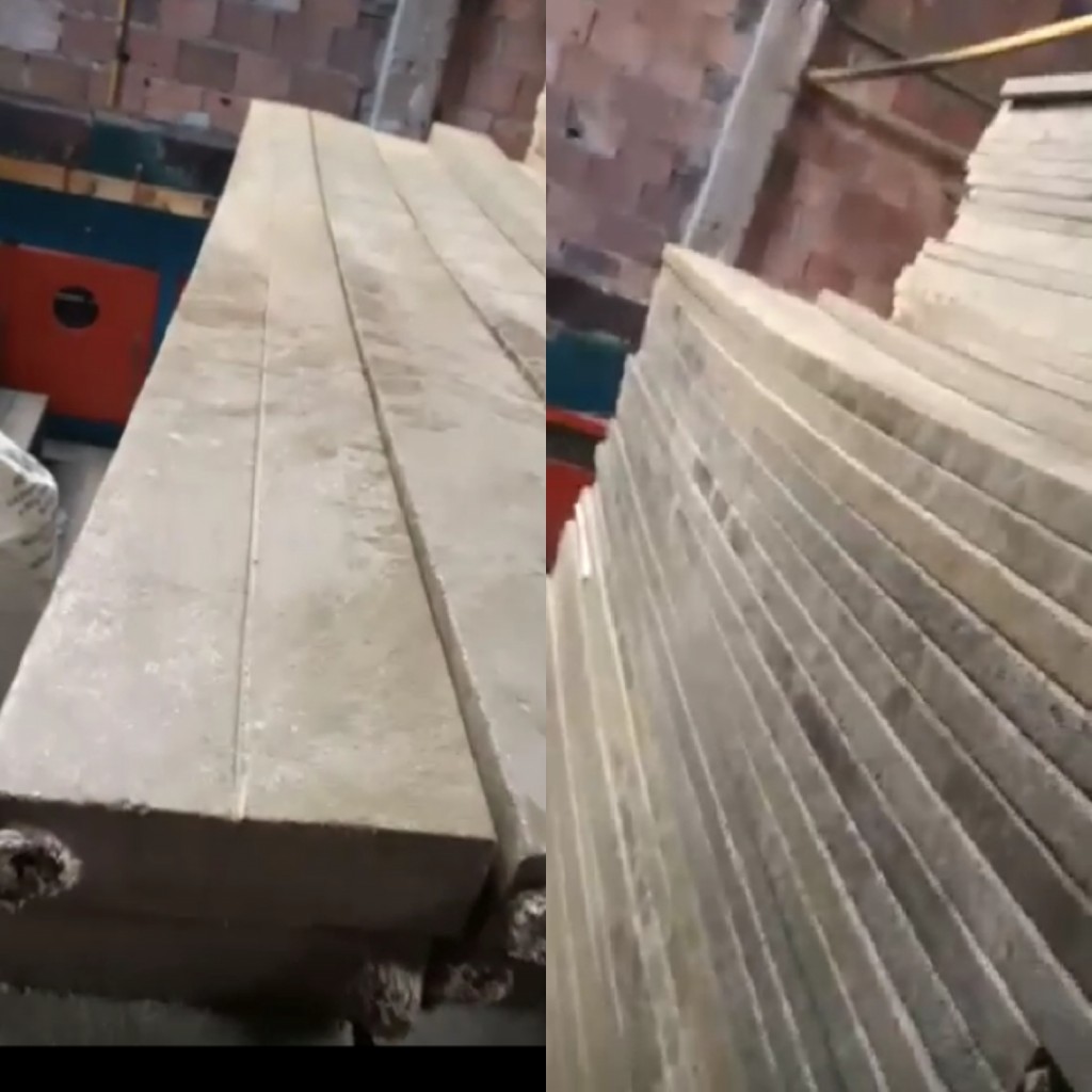 Tabla 4×14×2m en polipropileno y polietileno post industrial