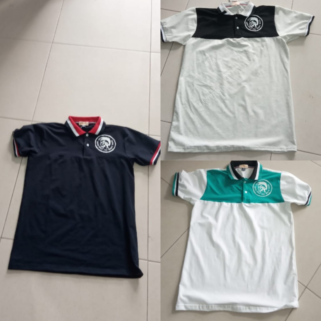 Camiseta polo seda fría diesel