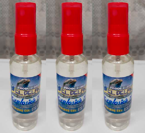 Lociones para vehículos ref. 60cc spray concentracion 3 oz