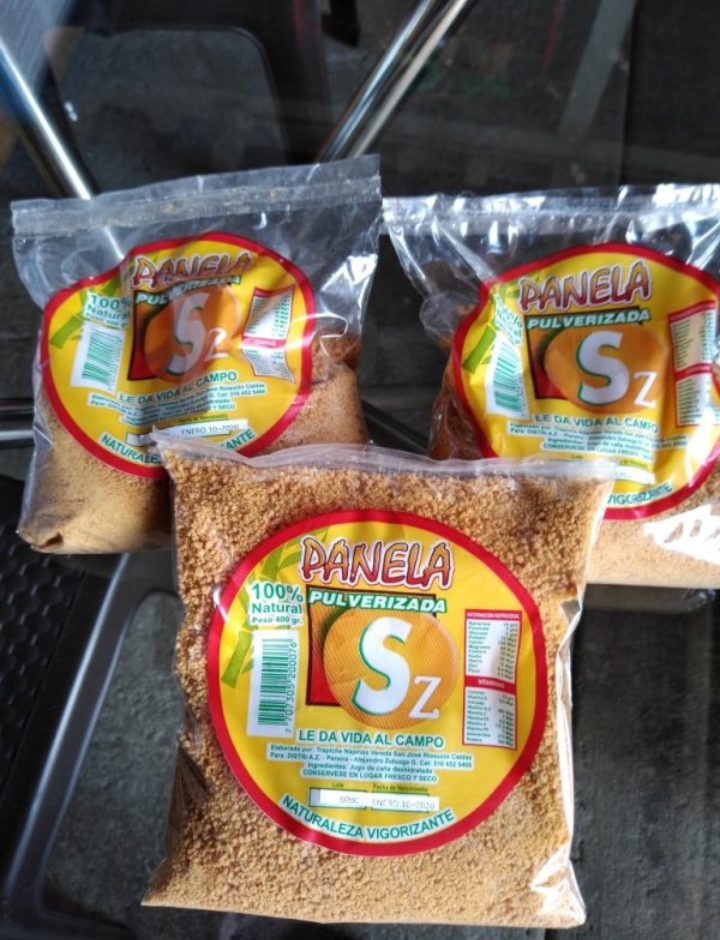 Panela pulverizada Szx 400 gr