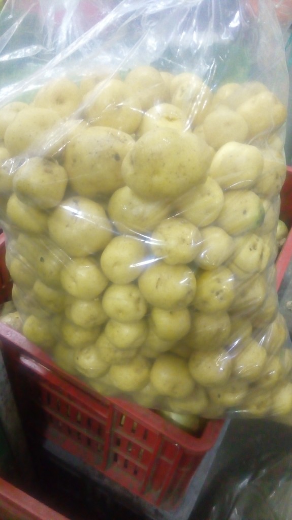 Papa criolla gruesa